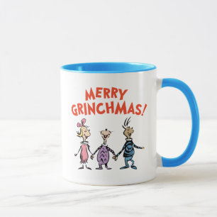 Wer Händchen hält, frohe Grinchmas Tasse