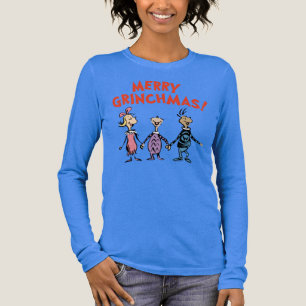 Wer Händchen hält, frohe Grinchmas Tri-Blend Shirt