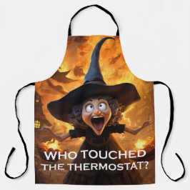 Wer hat das Thermostat angefasst? Schürze