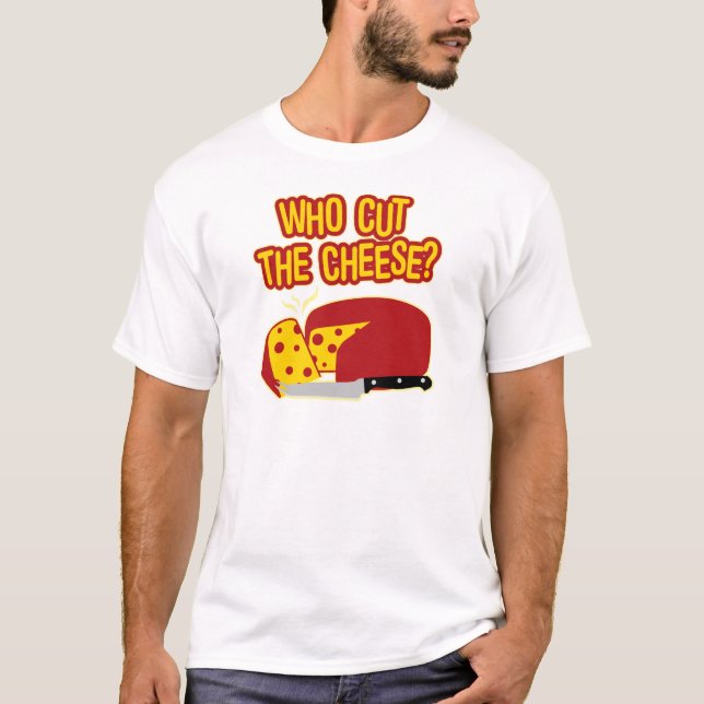 Wer hat den Käse geschnitten? T-Shirt (Vorderseite)