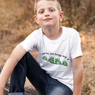 Wer hat die Frösche Gelassen? T-Shirt