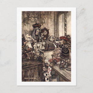 Wer hat die Tarts gestohlen? Postkarte