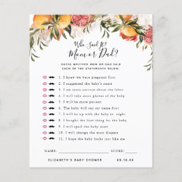 Wer hat es gesagt? | Baby Showspiel