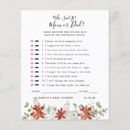 Wer hat es gesagt? | Baby Showspiel