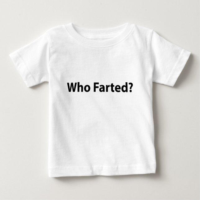 Wer hat gefallen? baby t-shirt (Vorderseite)