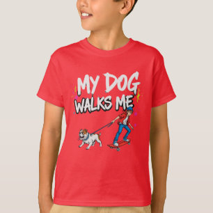 Wer hat hier wirklich das Sagen? – Mein Hund führt T-Shirt
