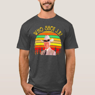 Wer hat JR Vintage-Shirt erschossen T-Shirt