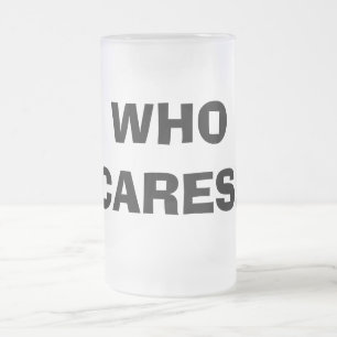 WER HÖRT! MATTGLAS BIERGLAS