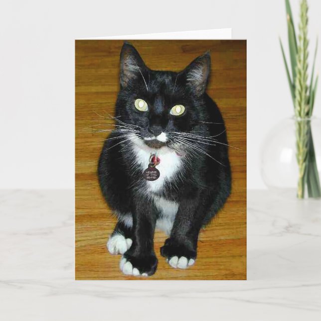 Wer ich? feiertagskarte (Vorderseite)