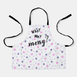 Wer? Ich? Junge? Polka Dot Children's Schürze