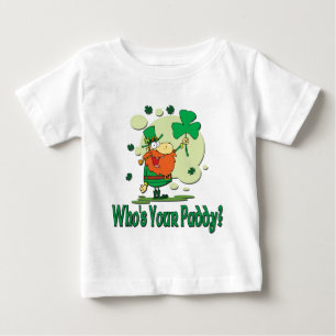 Wer Ihr Paddy-lustiger Kobold ist Baby T-shirt