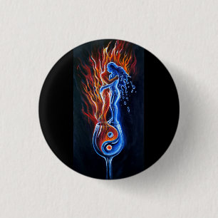 Wer ist das Feuer, wer ist das Wasser? Button