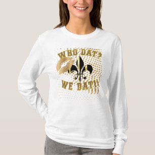 Wer ist dat?/wir dat/fleur de Lis/Liebe/Kuss T-Shirt