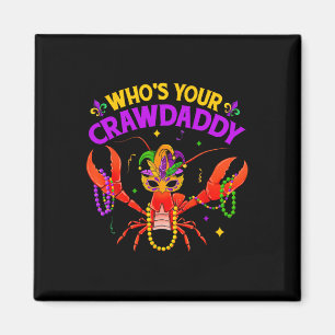 Wer ist dein Crawdaddy Crawfish Jester Perlen Lust Magnet