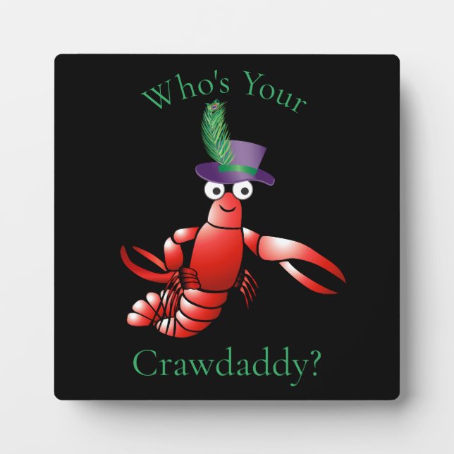 Wer ist dein Crawdaddy? Thunder_Cove Fotoplatte (Vorderseite)