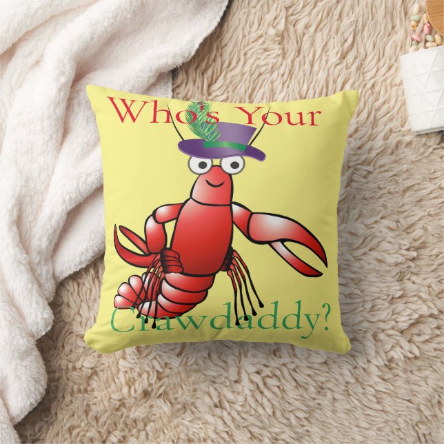 Wer ist dein Crawdaddy? Thunder_Cove Kissen (Decke)