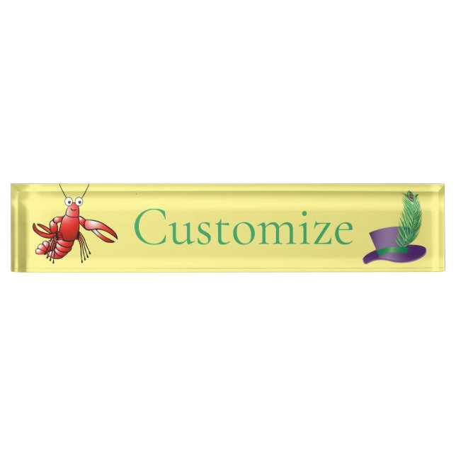 Wer ist dein Crawdaddy? Thunder_Cove Namensplakette (Vorderseite)