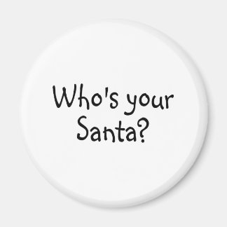 Wer ist dein Weihnachtsmann 2? Magnet