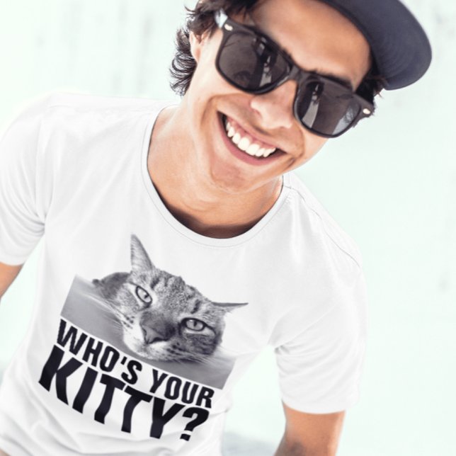 WER IST DEINE KÜCHE? FUNNY CAT T - SHIRT (Von Creator hochgeladen)