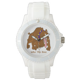 Wer ist der Boss? Armbanduhr