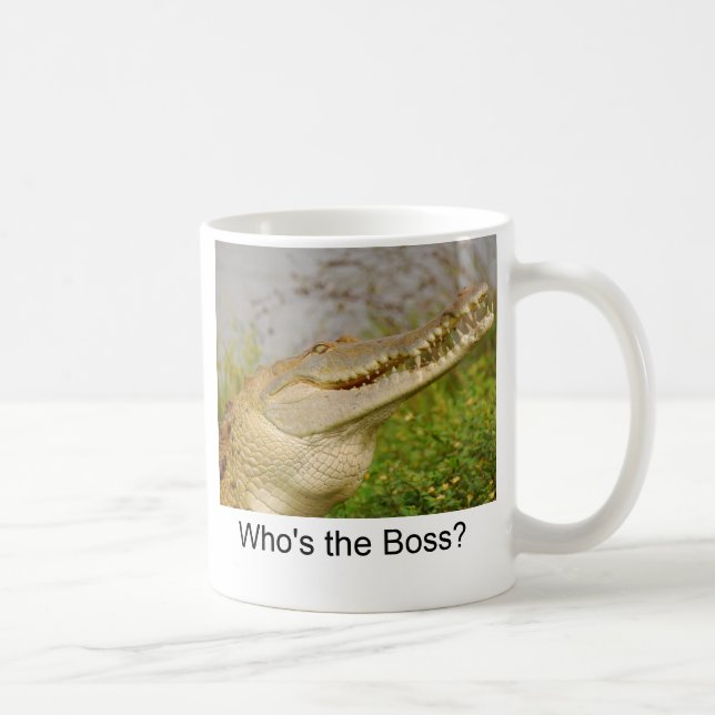 Wer ist der Chef? Tasse (Rechts)