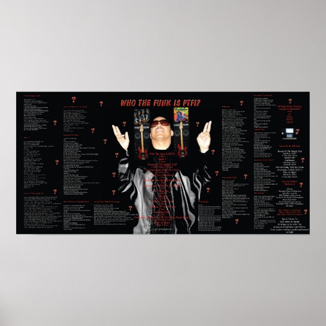 Wer ist der Funk drinnen? Poster (Vorne)