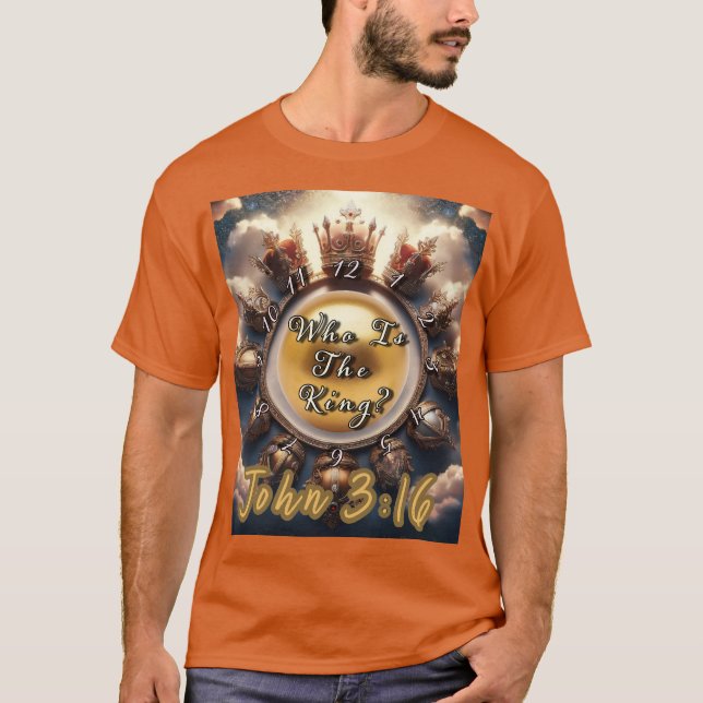 Wer ist der KING 24 Stunden T-Shirt (Vorderseite)