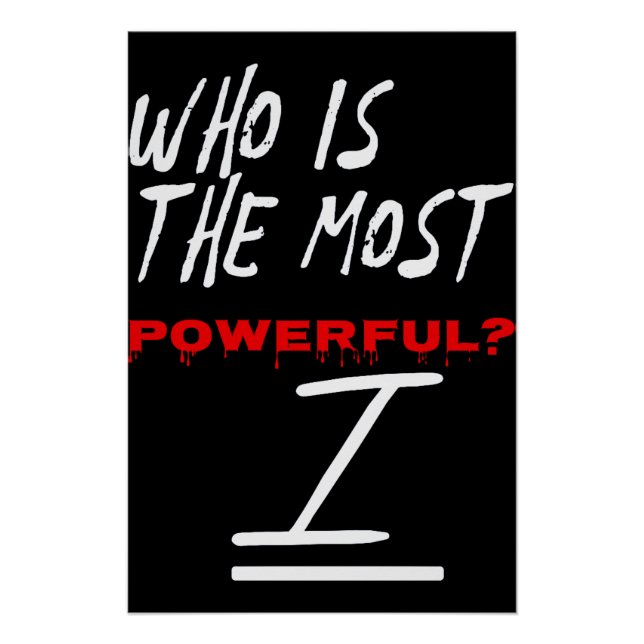 Wer ist der Mächtigste? I Poster (Vorderseite)