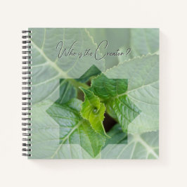 "Wer ist der Schöpfer?" Notizbuch