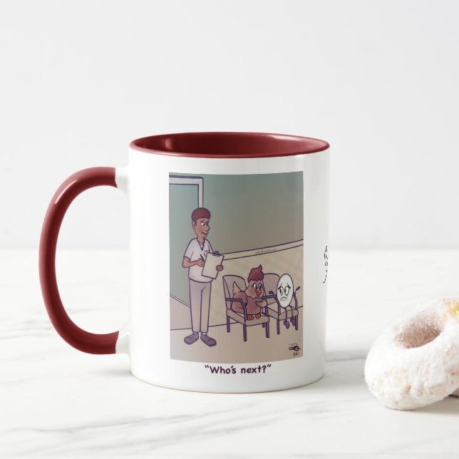 Wer ist die nächste Tasse? Tasse (Mit Donut)