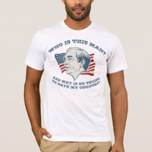 Wer ist dieser Mann? Ron Paul Shirt