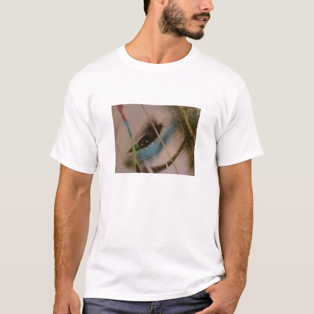 wer ist dieses Auge? T-Shirt (Vorderseite)