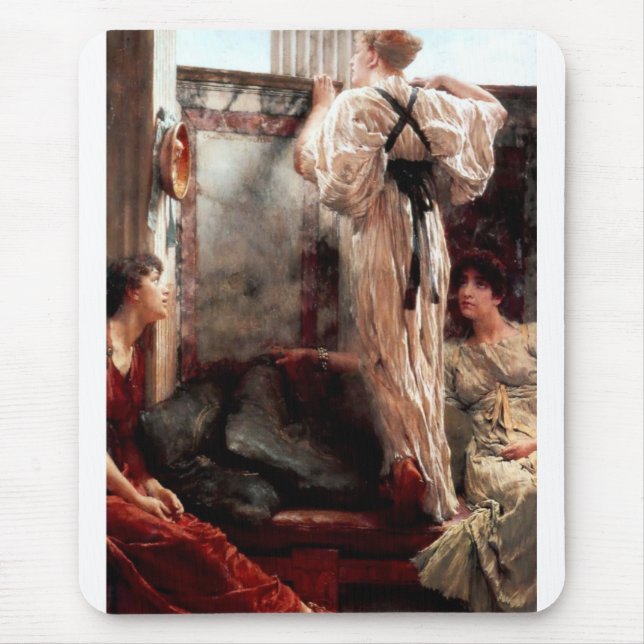 Wer ist es? mousepad (Vorne)