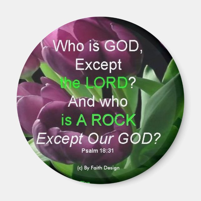 Wer ist GOD? Magnet (Vorne)