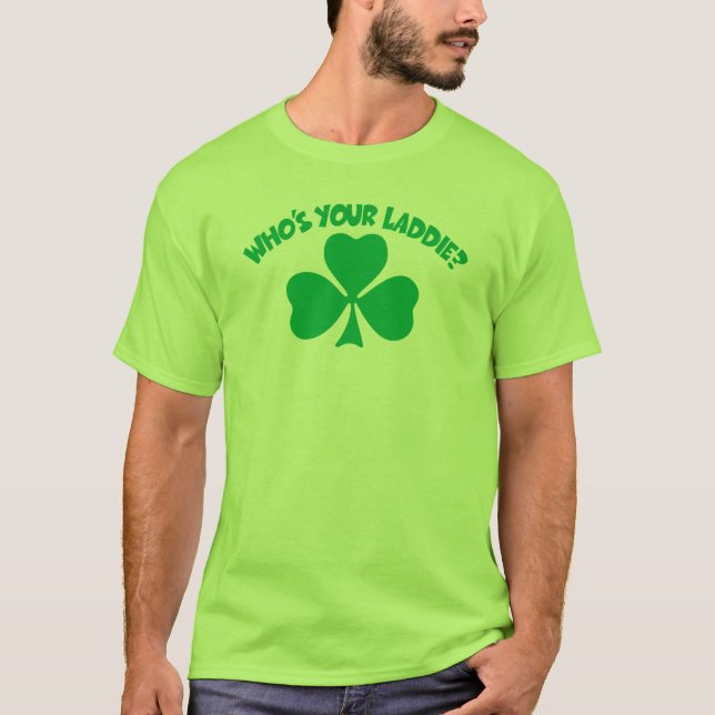 Wer ist Ihr Junge? T-Shirt (Vorderseite)