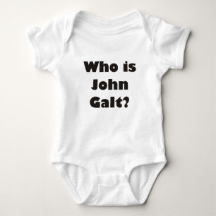 Wer ist John Galt? Baby Strampler