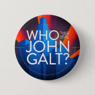 Wer ist John Galt? Button