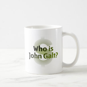 Wer ist John Galt? Geld-Symbol Kaffeetasse