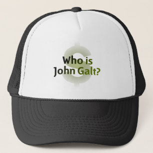 Wer ist John Galt? Geld-Symbol Truckerkappe