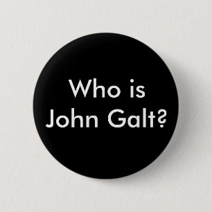 Wer ist John Galt? Knopf Button