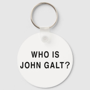 Wer ist John Galt? Schlüsselanhänger