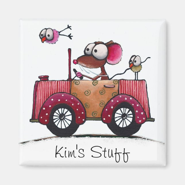 Wer ist Stuff? Magnet (Vorne)