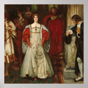 Wer ist Sylvia, Edwin Austin Abbey Fine Art Poster