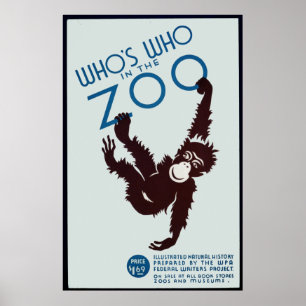 Wer ist wer im Zoo? Poster