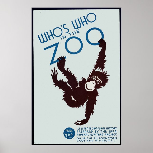 Wer ist wer im Zoo? Poster (Vorne)