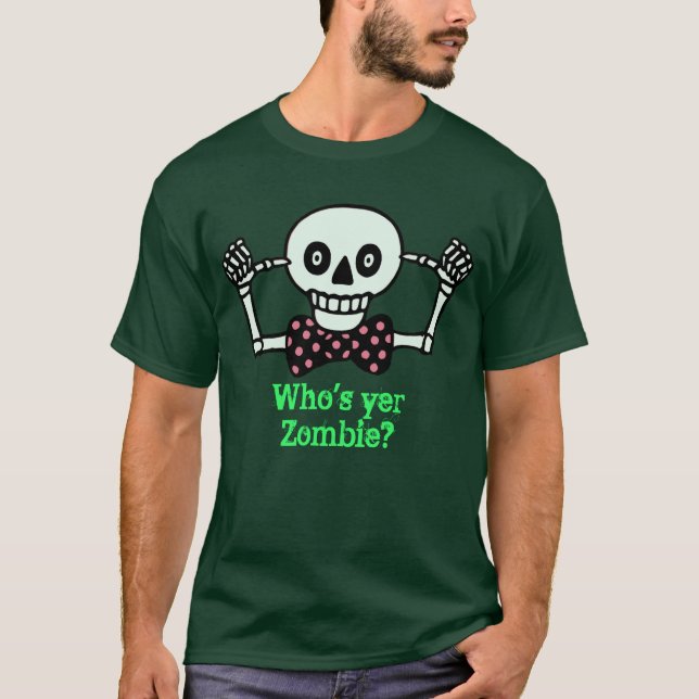 Wer ist YER-Zombie? T-Shirt (Vorderseite)