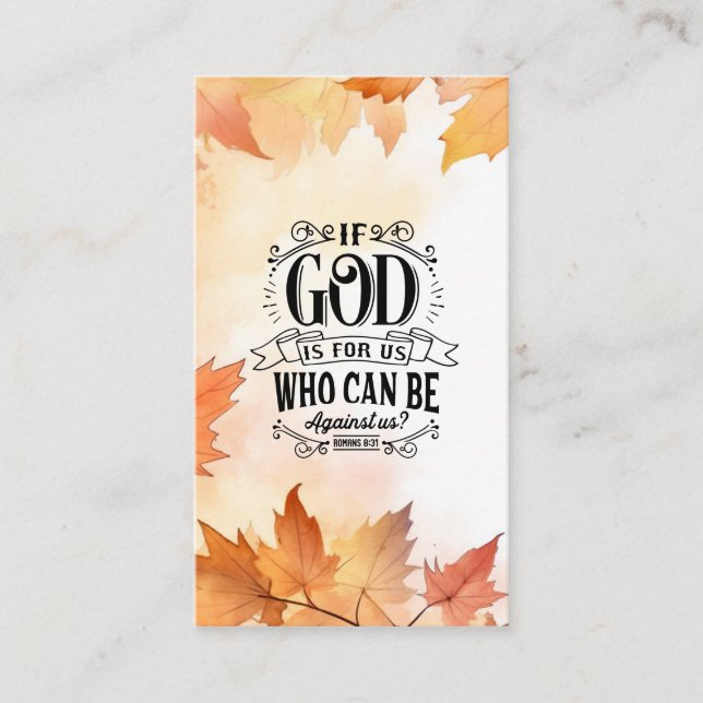 Wer kann gegen uns sein? visitenkarte (Vorderseite)