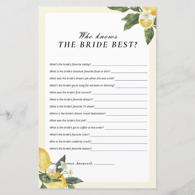 Wer kennt das Brautparty Bride Main Squeeze? (Vorderseite)