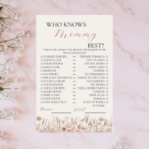 Wer kennt Mommy Best Boho Floral Game?