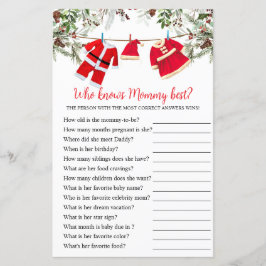 Wer kennt Mommy best Christmas Game?